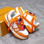 Giày Louis Vuitton LV Trainer Maxi Orange Best Quality