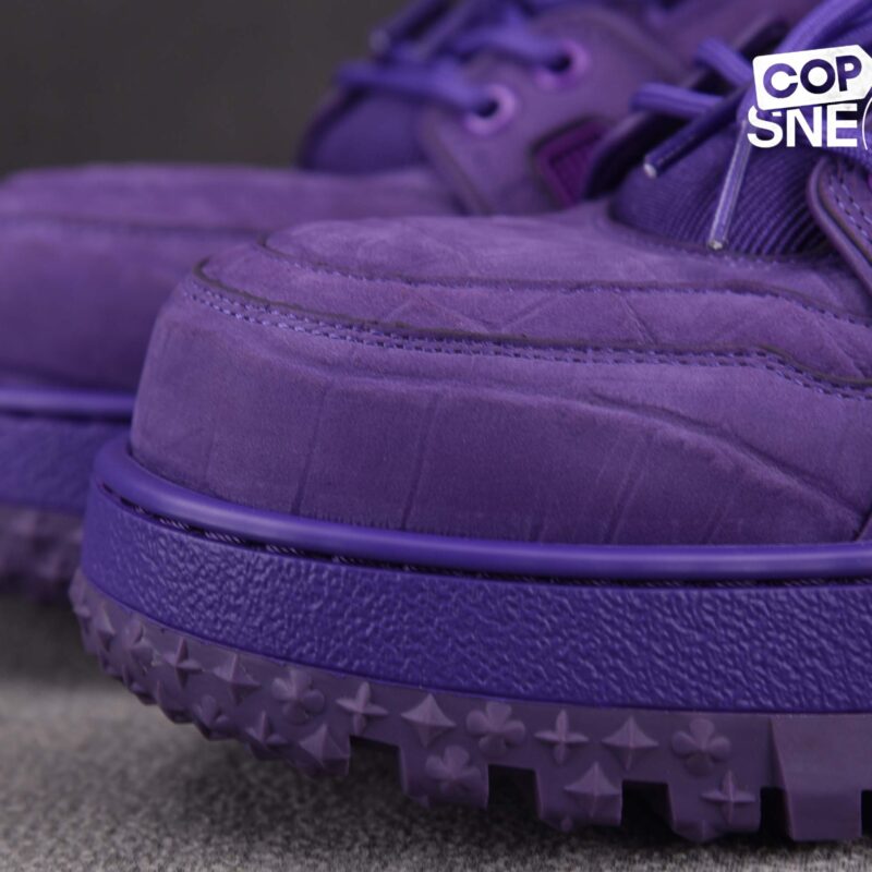 Giày Louis Vuitton LV Trainer Maxi Sneaker Violet Best Quality