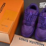 Giày Louis Vuitton LV Trainer Maxi Sneaker Violet Best Quality