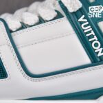 Giày Louis Vuitton LV Trainer Maxi Sneaker White Green Best Quality