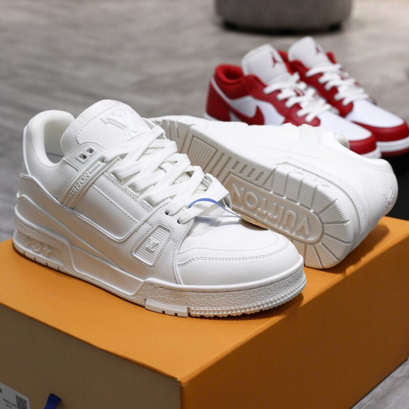 Giày Louis Vuitton LV Trainer White Best Quality