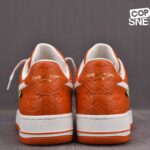 Giày Louis Vuitton x Nike Air Force 1 Low F&F “Orange” Best Quality