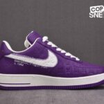 Giày Louis Vuitton x Nike Air Force 1 Low F&F “Purple” Best Quality