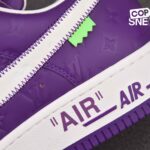 Giày Louis Vuitton x Nike Air Force 1 Low F&F “Purple” Best Quality