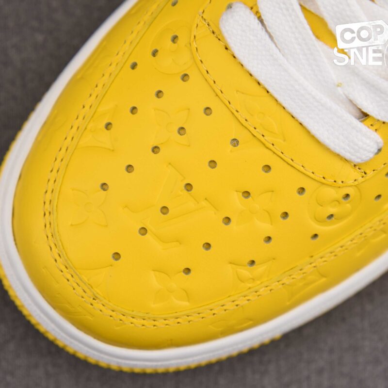 Giày Louis Vuitton x Nike Air Force 1 Low F&F “Yellow” Best Quality