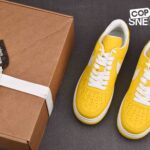 Giày Louis Vuitton x Nike Air Force 1 Low F&F “Yellow” Best Quality