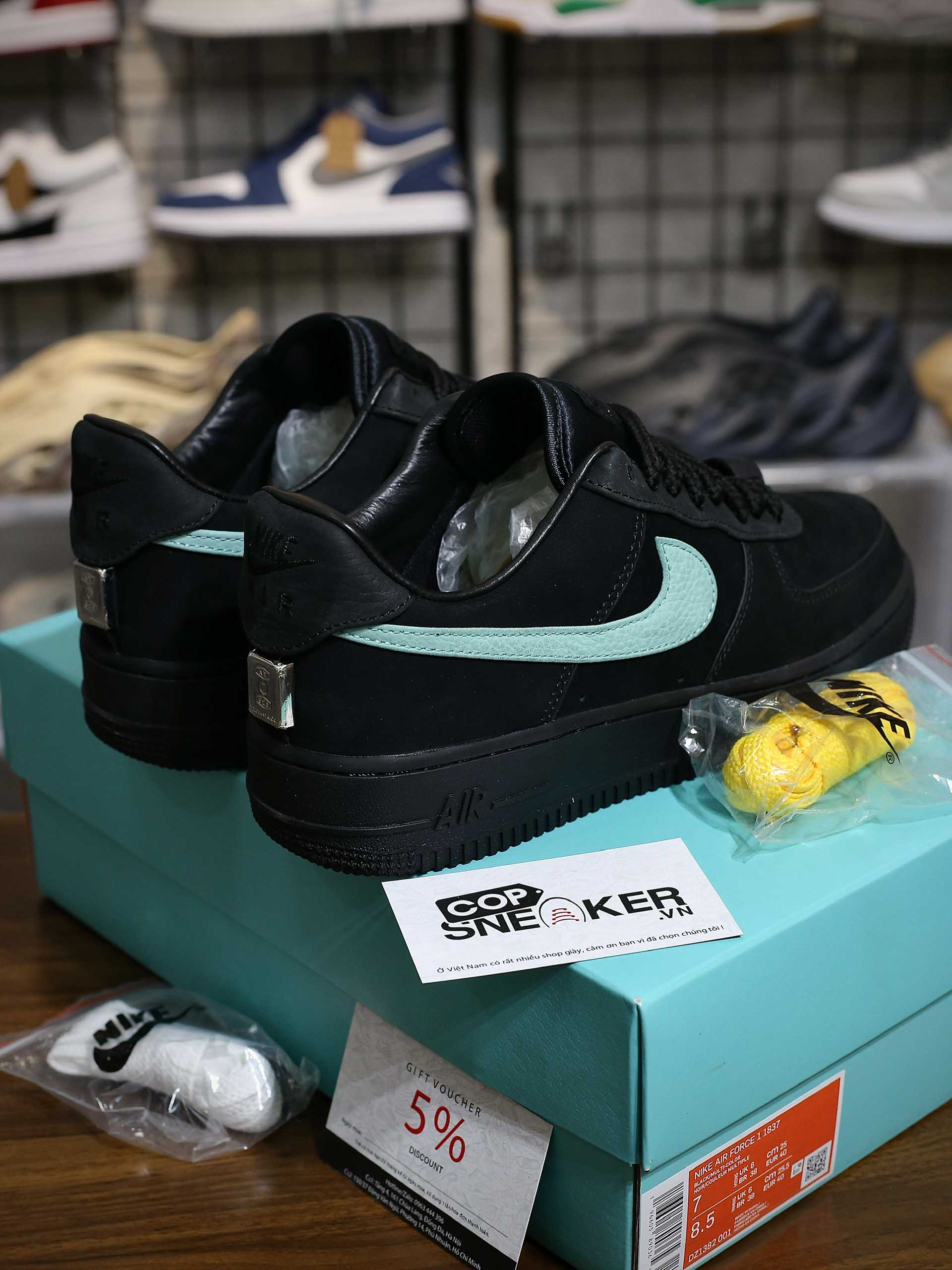 Giày Nike Air Force 1 Low Tiffany & Co. 1837 Best Quality