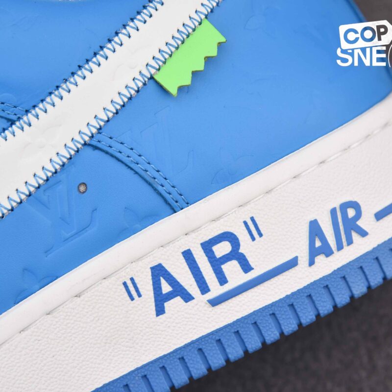 Giày Nike Air Force 1 Low x Louis Vuitton University Blue Best Quality