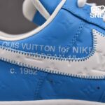 Giày Nike Air Force 1 Low x Louis Vuitton University Blue Best Quality