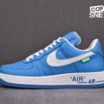 Giày Nike Air Force 1 Low x Louis Vuitton University Blue Best Quality