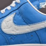 Giày Nike Air Force 1 Low x Louis Vuitton University Blue Best Quality