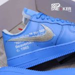 Giày Nike Air Force 1 Low x Off-White MCA University Blue Best Quality