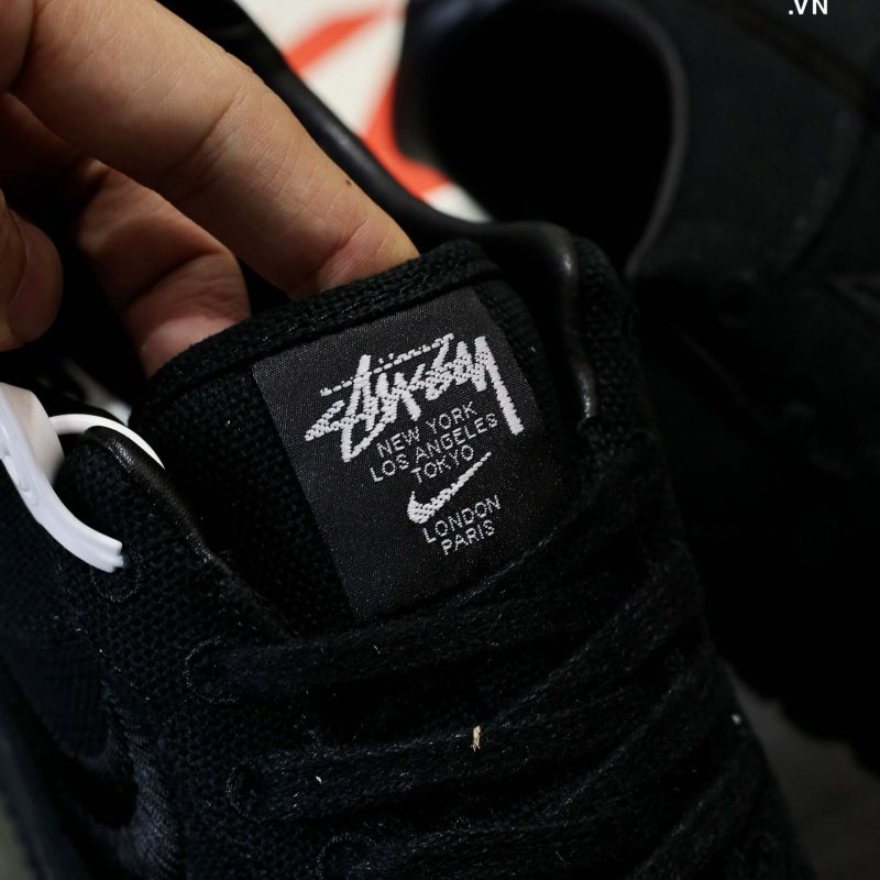 Giày Nike Air Force 1 Low x Stussy ‘Triple Black’ Best Quality