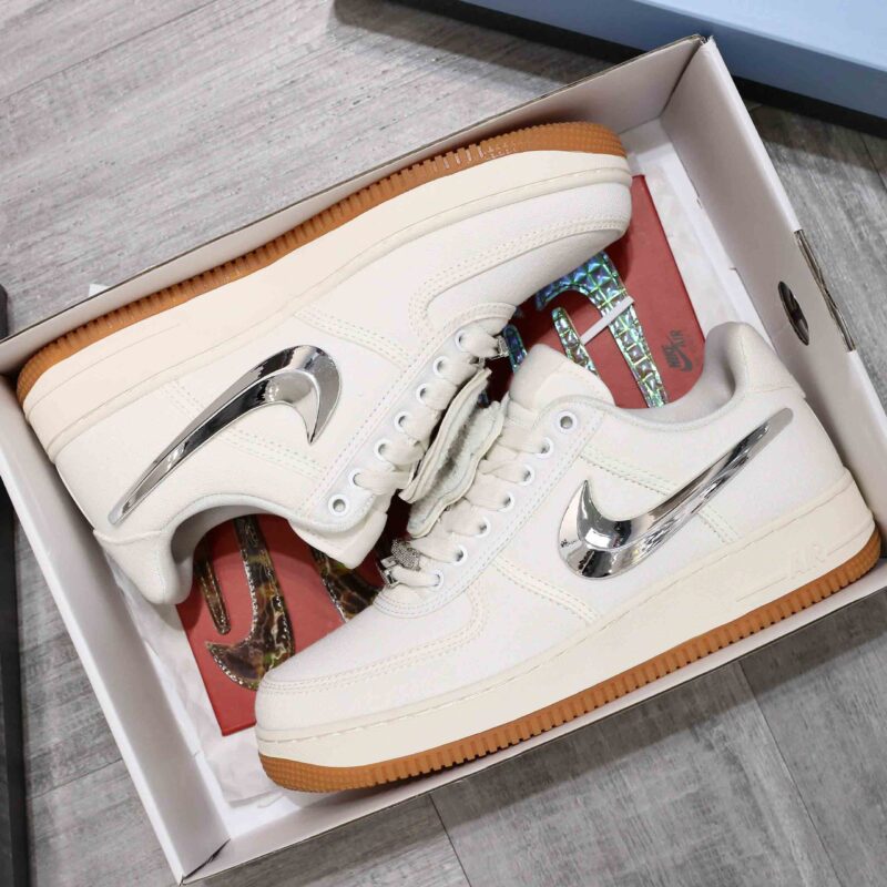 Giày Nike Air Force 1 Low x Travis Scott Sail Best Quality