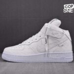 Giày Nike Air Force 1 x Louis Vuitton Mid By Virgil Abloh 'White' Best Quality