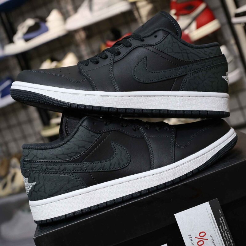 Giày Nike Air Jordan 1 Low SE ‘Black Elephant’ Best Quality