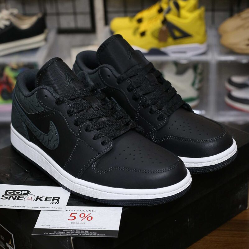 Giày Nike Air Jordan 1 Low SE ‘Black Elephant’ Best Quality