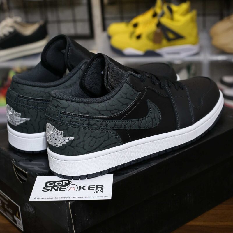 Giày Nike Air Jordan 1 Low SE ‘Black Elephant’ Best Quality