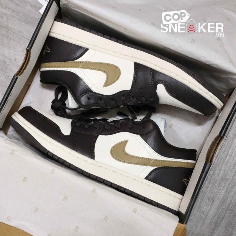 Giày Air Jordan 1 Low Wmns Shadow Brown Best Quality