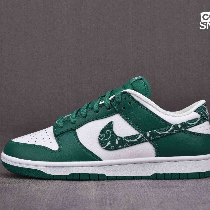 Giày Nike Dunk Low Green Paisley Best Quality