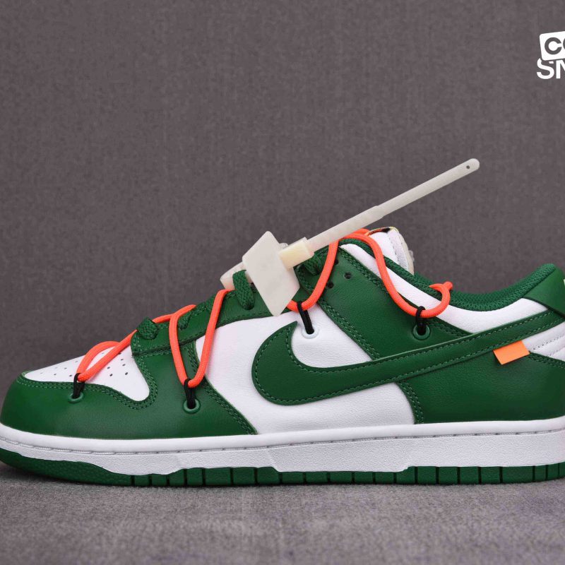 Giày Nike Dunk Low Off-White Pine Green Best Quality