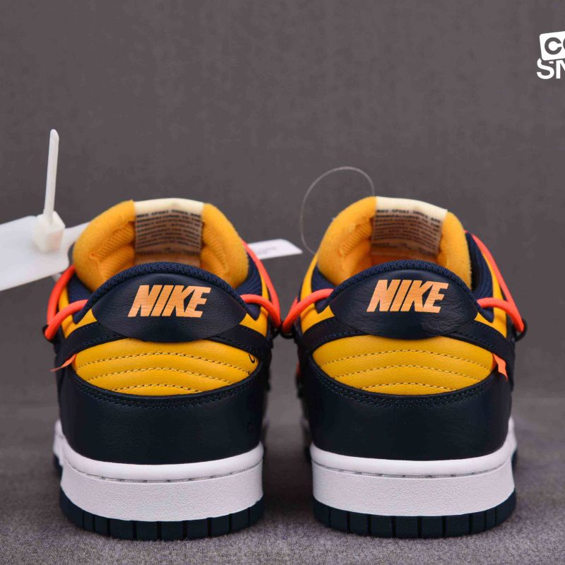 Giày Nike Dunk Low Off-White ‘University Gold Midnight Navy’ Best Quality