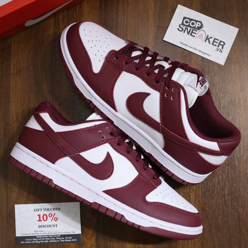 Giày Nike Dunk Low ‘Team Red-Bordeaux’ Best Quality