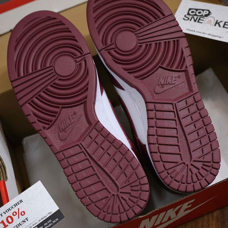 Giày Nike Dunk Low ‘Team Red-Bordeaux’ Best Quality