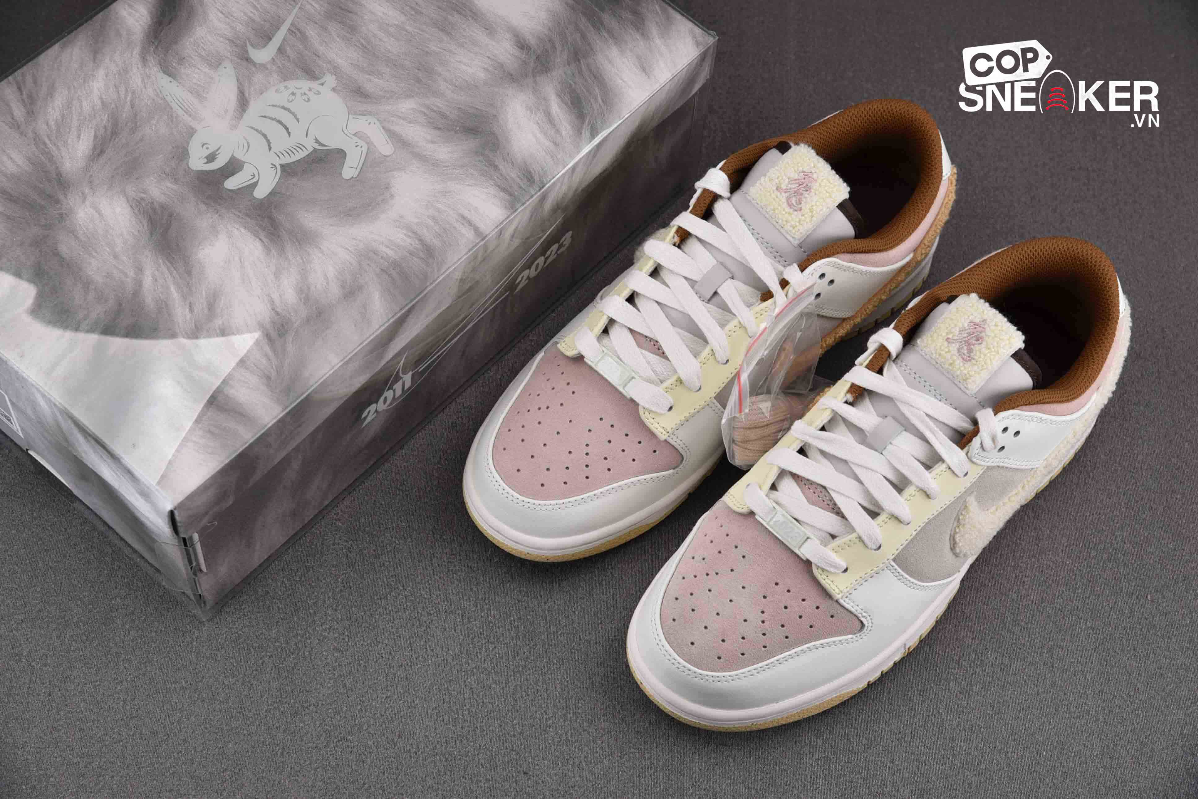 Giày Nike Dunk Low Year of the Rabbit White Rabbit 2023 Best Qualit