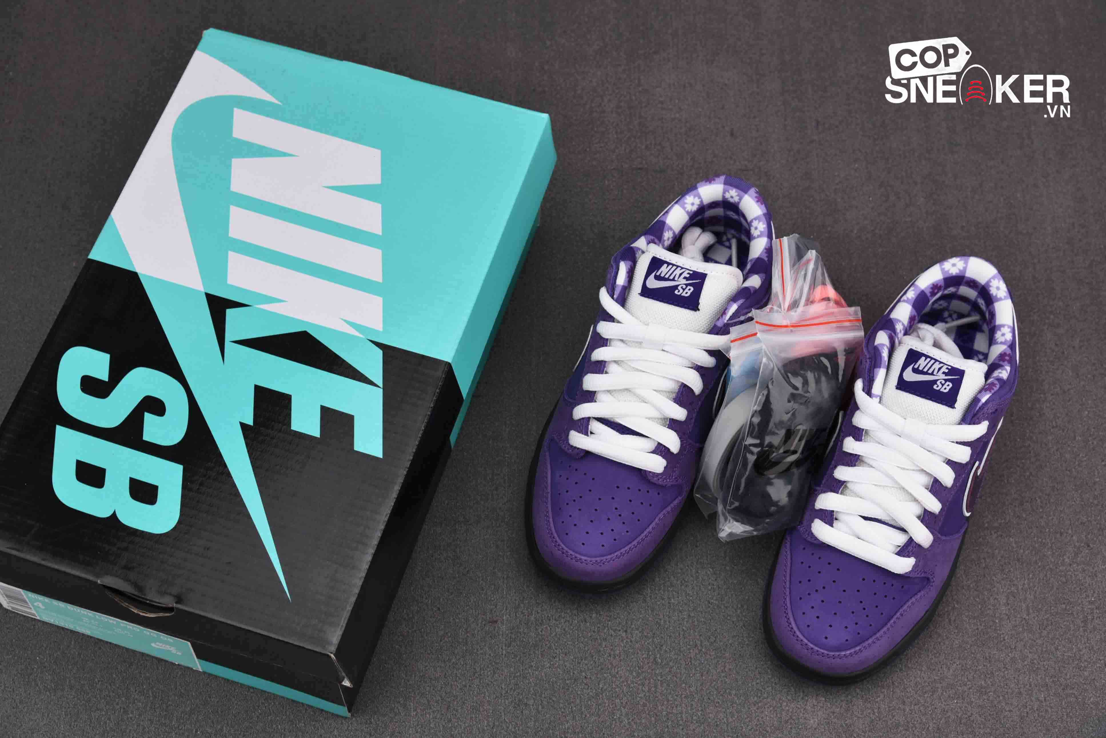 Giày Nike SB Dunk Low Concepts Purple Lobster Best Quality
