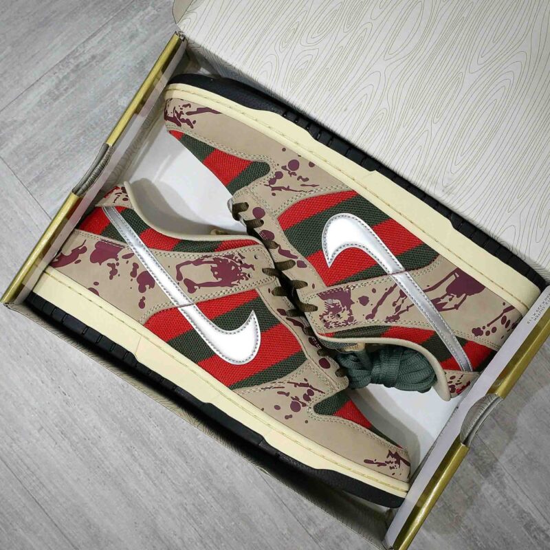 Giày Nike Sb Dunk Low Freddy Krueger Best Quality