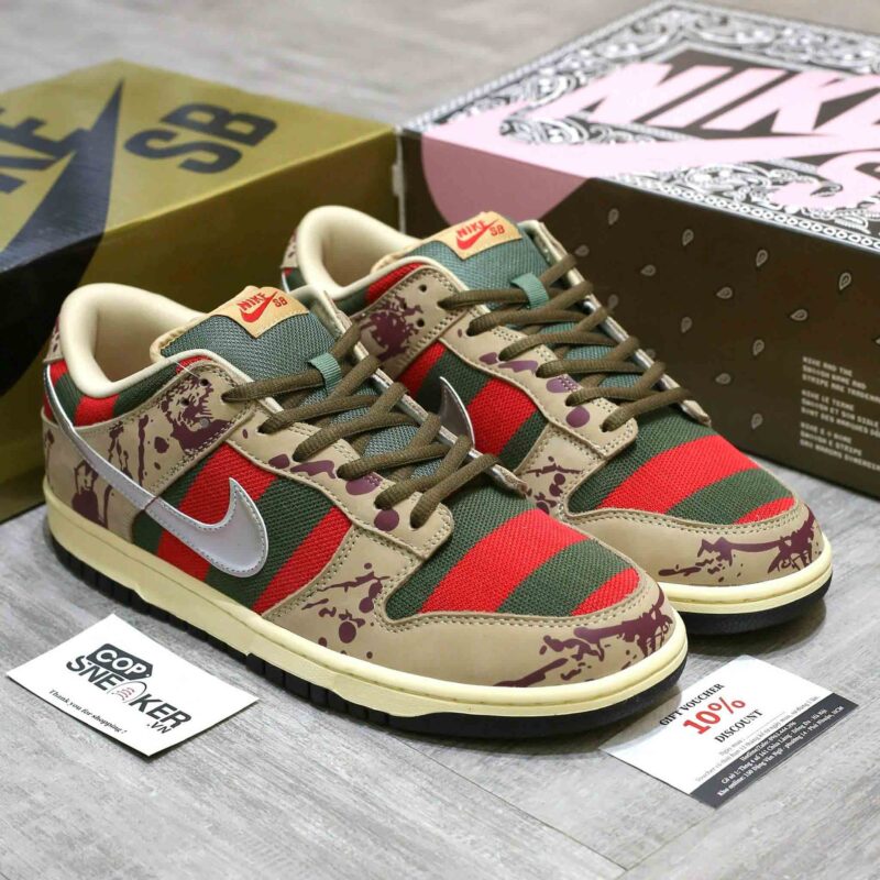 Giày Nike Sb Dunk Low Freddy Krueger Best Quality