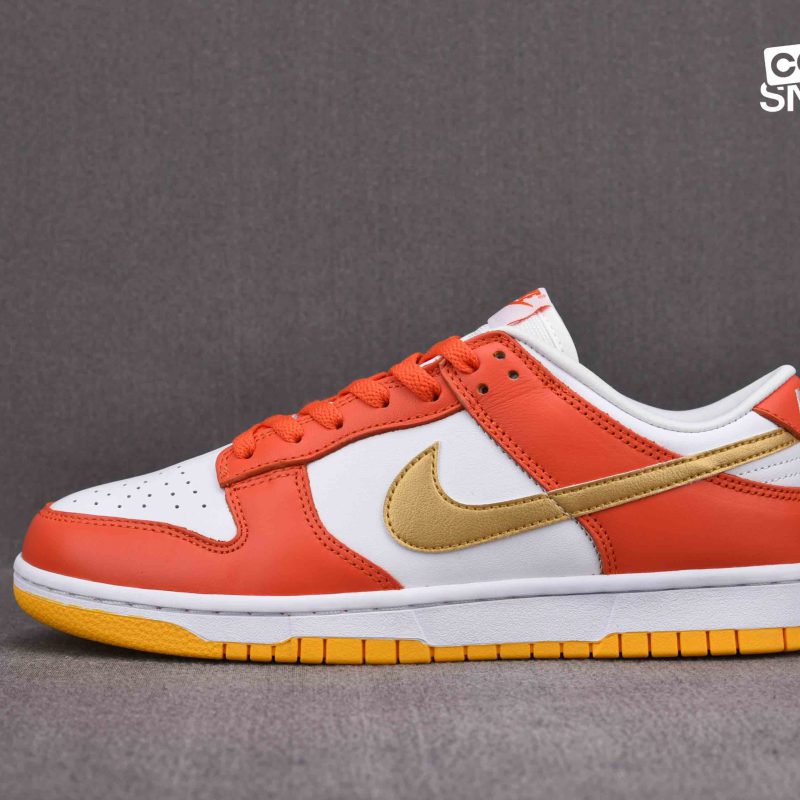 Giày Nike SB Dunk Low Golden Orange White Gold Best Quality