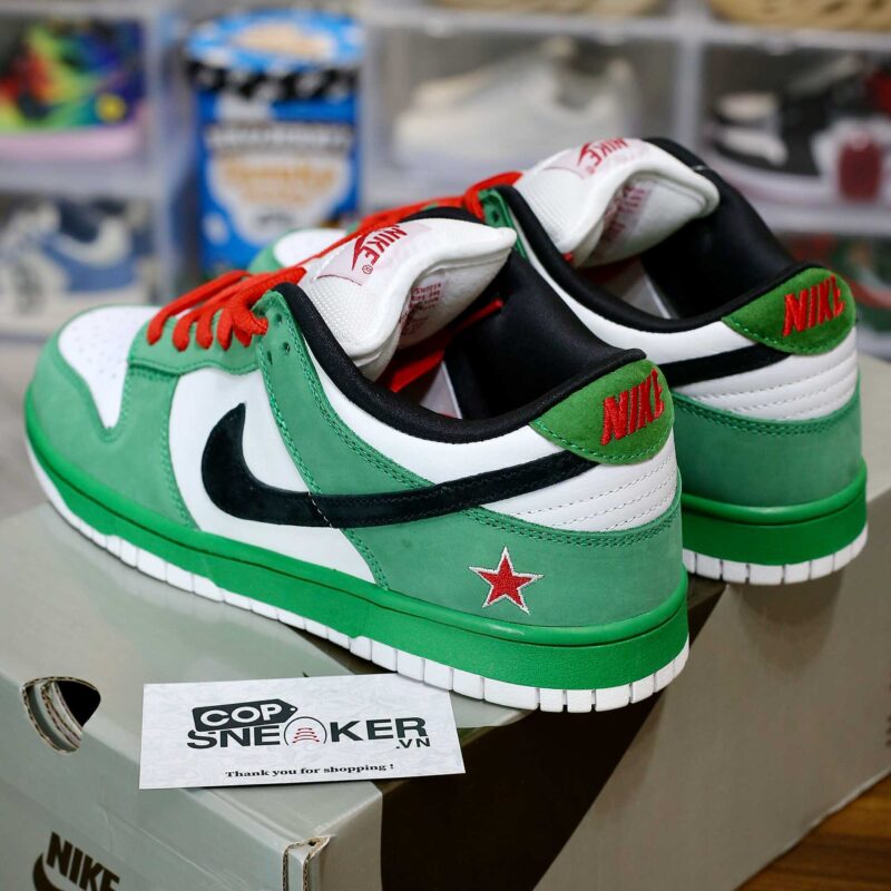 Giày Nike SB Dunk Low Heineken Best Quality