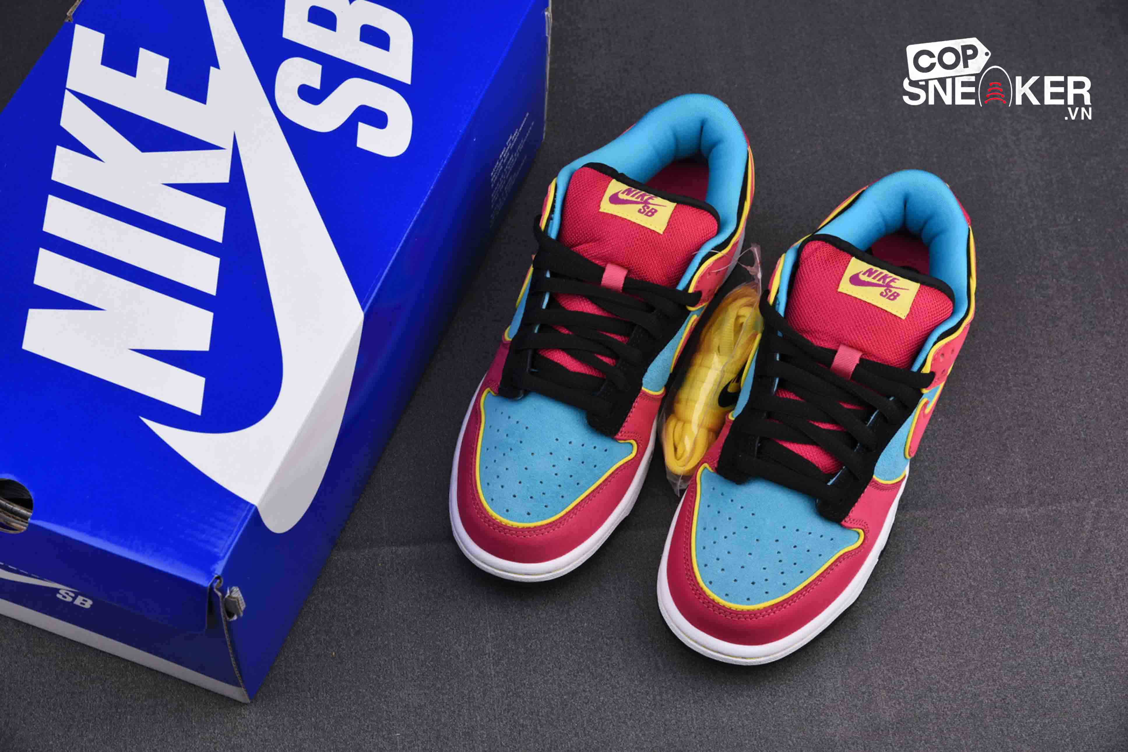 Giày Nike SB Dunk Low Ms. Pacman Best Quality