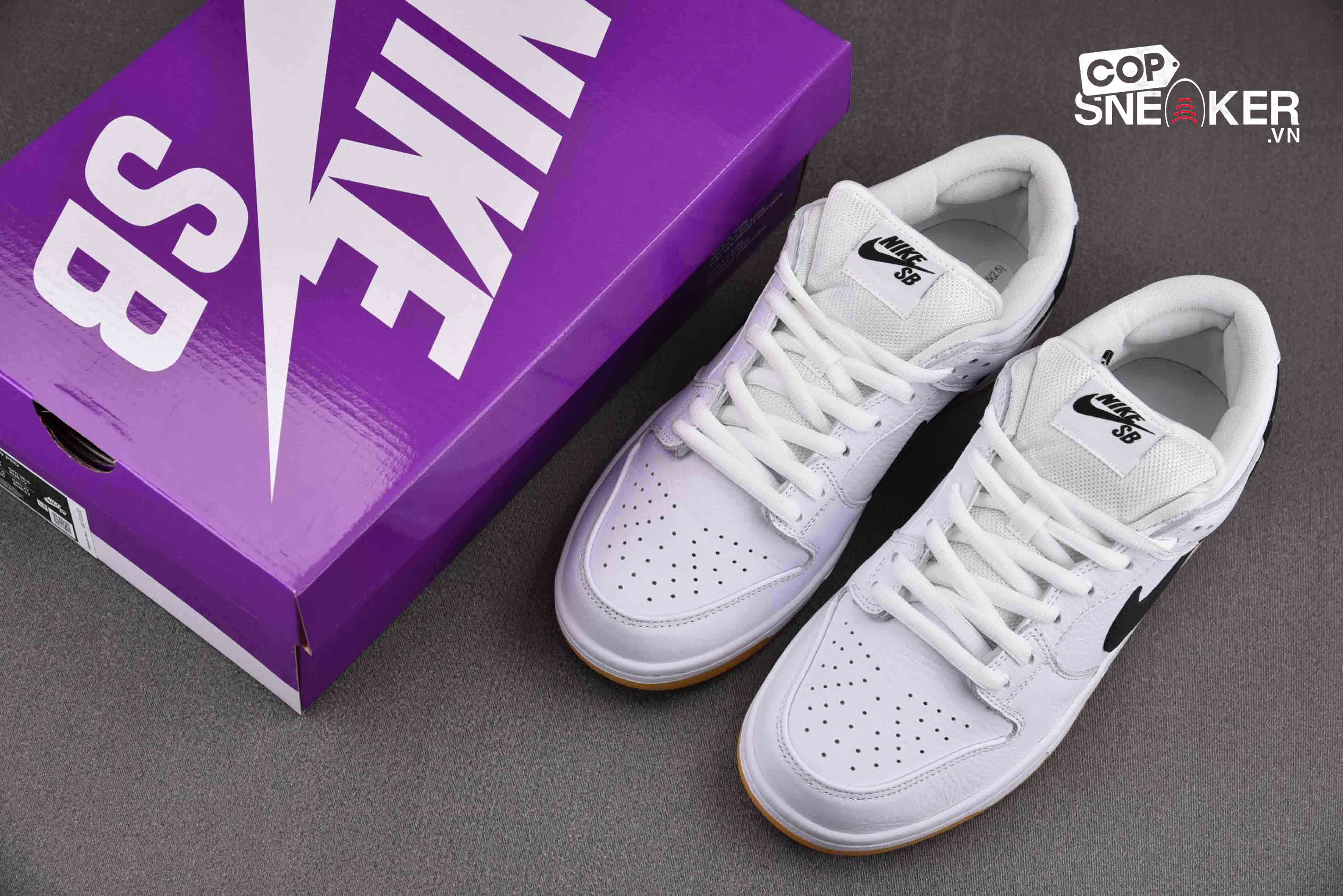 Giày Nike SB Dunk Low Pro ‘White Gum’ Best Quality