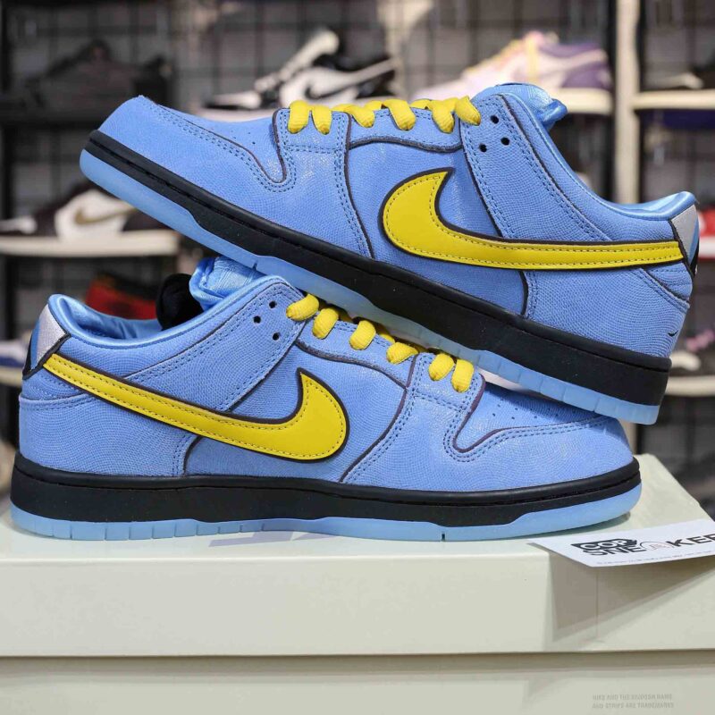 Giày Nike SB Dunk Low Pro x Powerpuff Girls “Bubbles” Best Quality