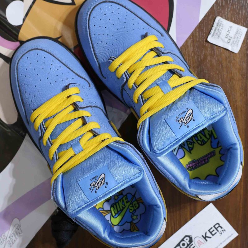 Giày Nike SB Dunk Low Pro x Powerpuff Girls “Bubbles” Best Quality