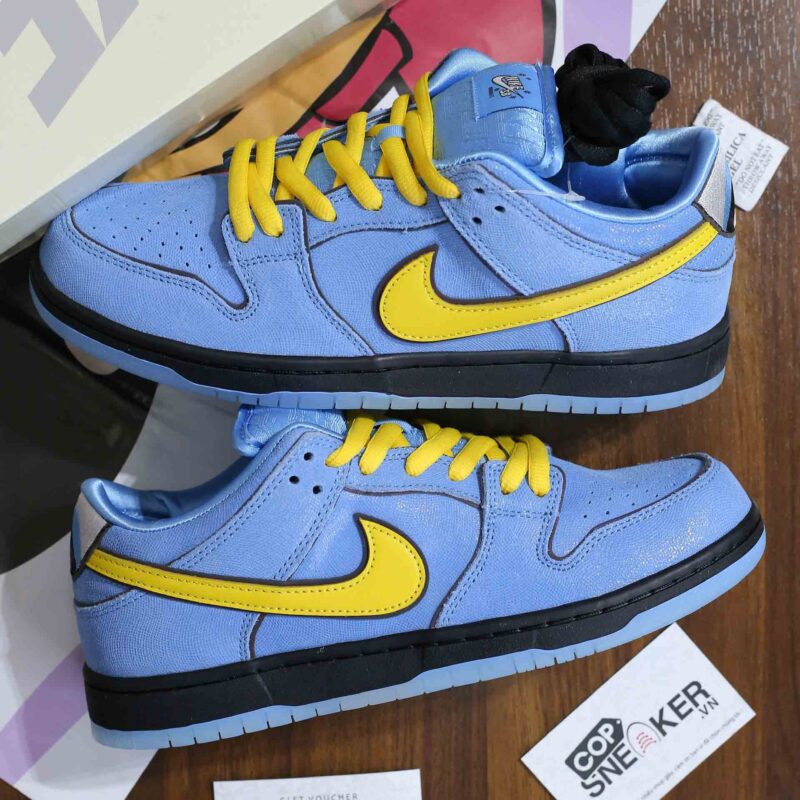 Giày Nike SB Dunk Low Pro x Powerpuff Girls “Bubbles” Best Quality