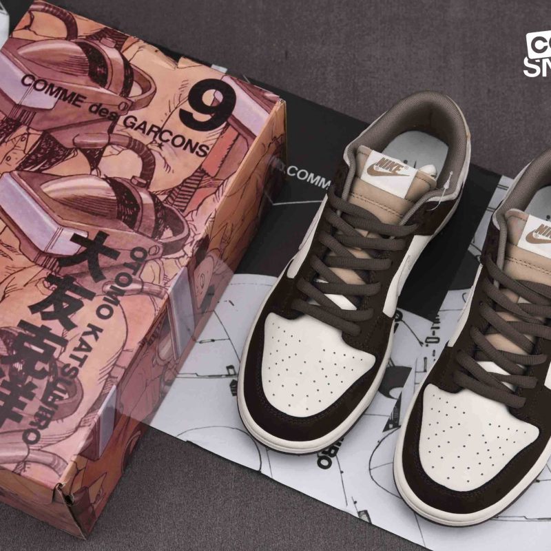 Giày Nike SB Dunk Low x Otomo Katsuhiro ‘Steamboy OST’ Grey Brown Mocha Best Quality