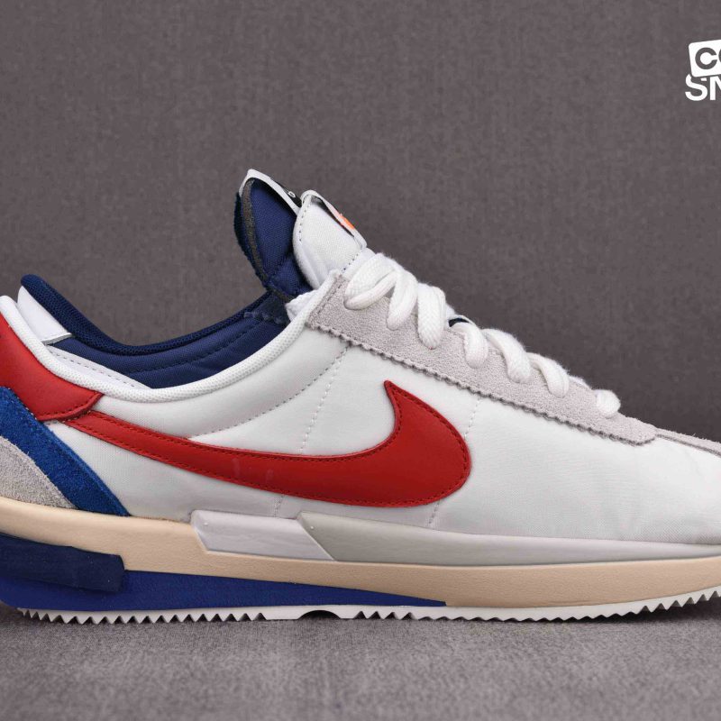 Giày Nike x Sacai Zoom Cortez SP ‘White Red’ Best Quality