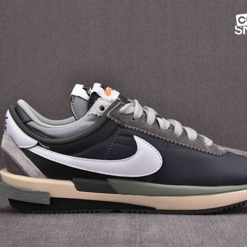 Giày Nike Zoom Cortez SP ‘Sacai Iron Grey’ Best Quality