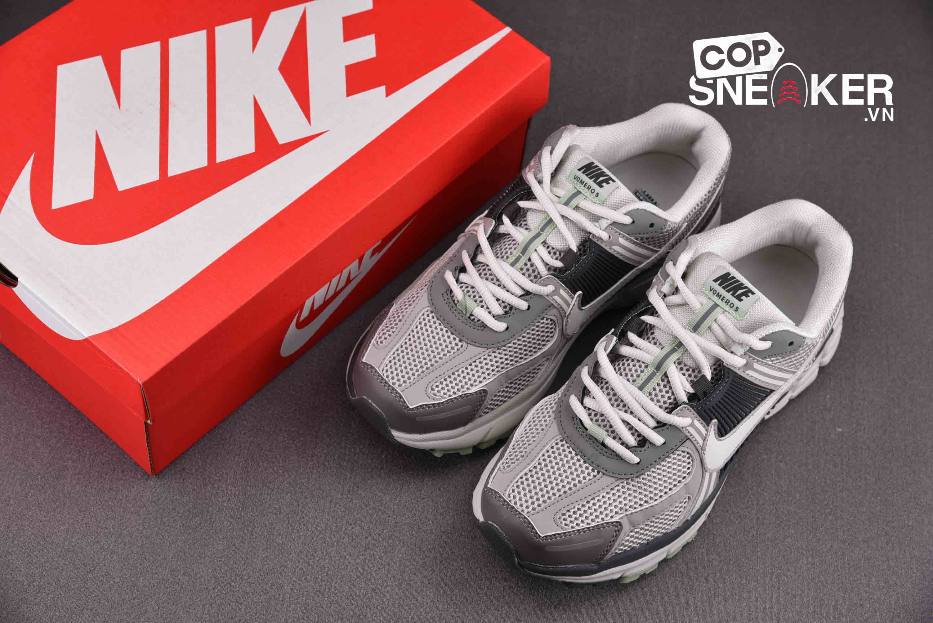 Giày Nike Zoom Vomero 5 Cobblestone Flat Pewter Best Quality