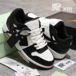 Giày Off-White Out Of Office OOO Low Tops White Black White Best Quality