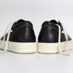 Giày Rick Owens Suede 'Black White'