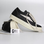 Giày Rick Owens Suede 'Black White'