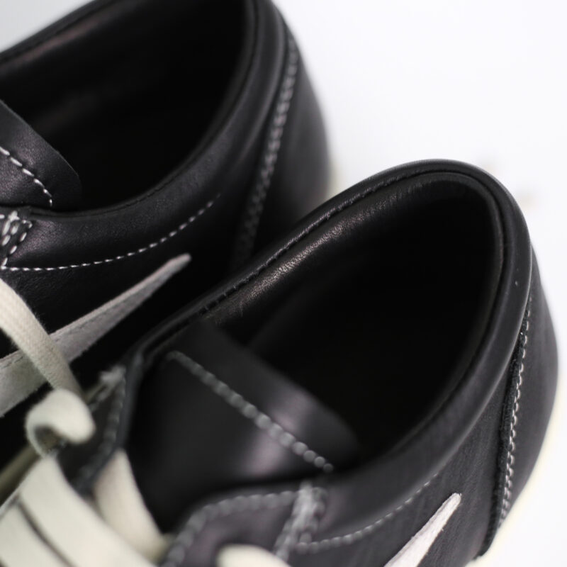 Giày Rick Owens Suede 'Black White'