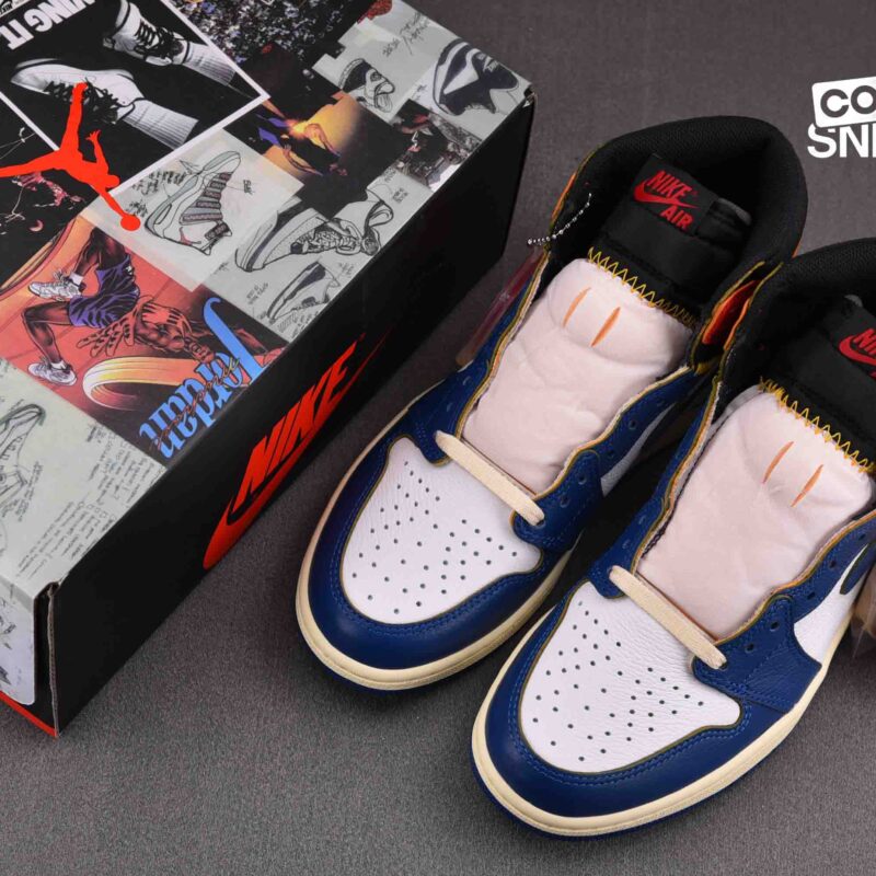 Giày Union LA x Air Jordan 1 Retro High NRG ‘Storm Blue’ Best Quality