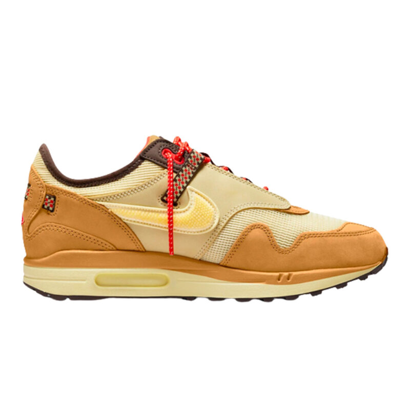 Giày Nike Air Max 1 x Travis Scott Cactus Jack 'Wheat' Best Quality