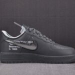 Giày Off-White x Nike Air Force 1 'Ghost Grey' Best Quality